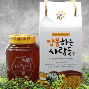 산딸기꿀 1200g (100%숙성생꿀)