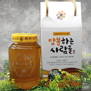 피나무꿀 1200g (100%숙성생꿀) 26년 햇꿀
