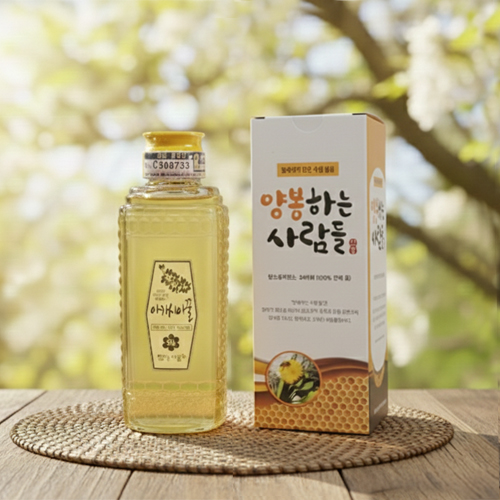 아카시아꿀 500g (100%숙성생꿀)